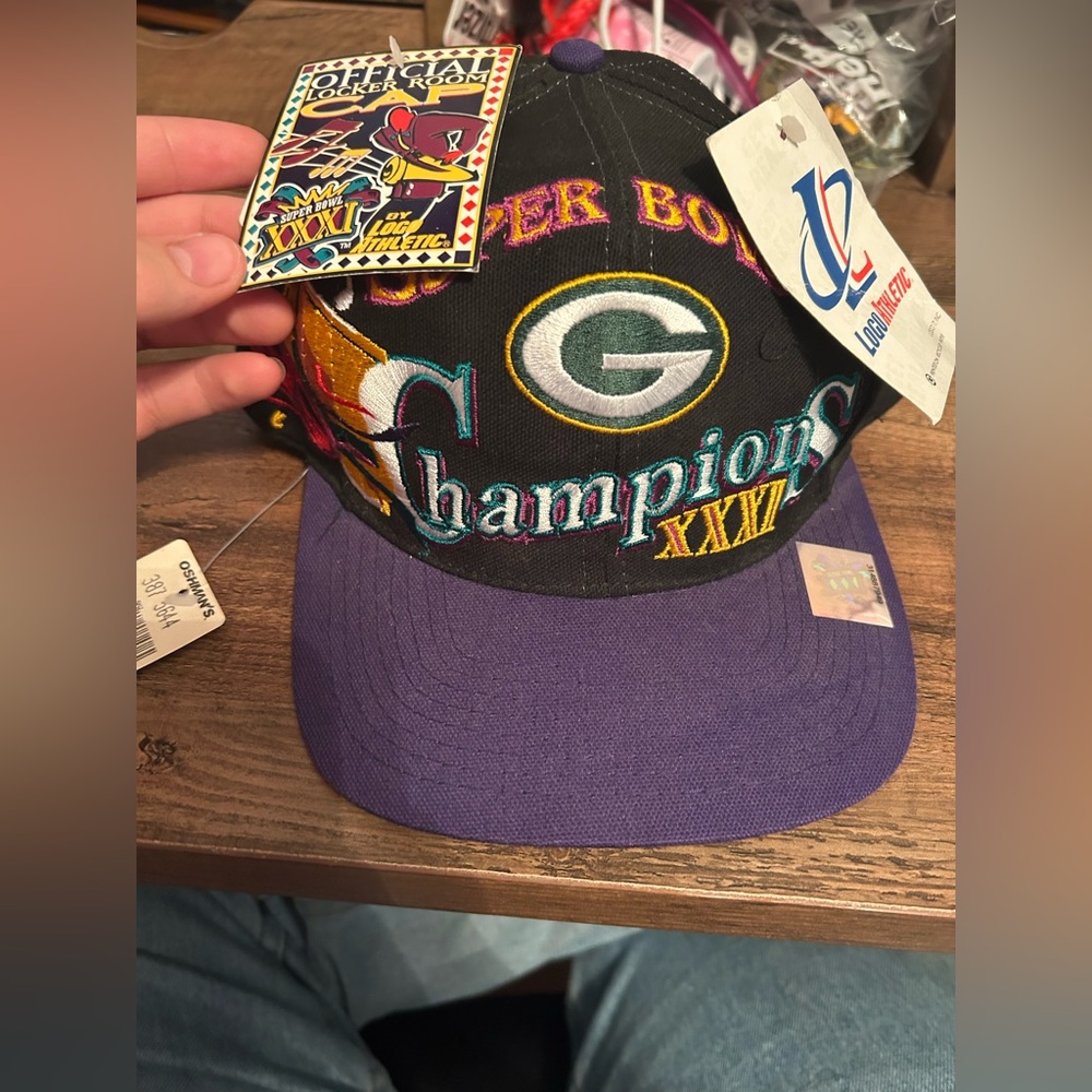 Super Bowl Champions XXXI Green Bay Packers hat